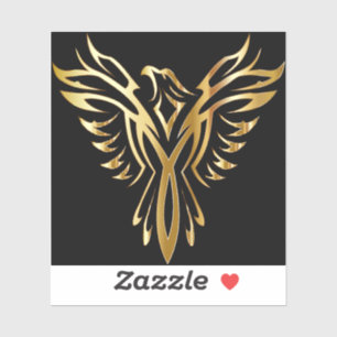 Sticker Phoenix Custom-Cut Vinyl