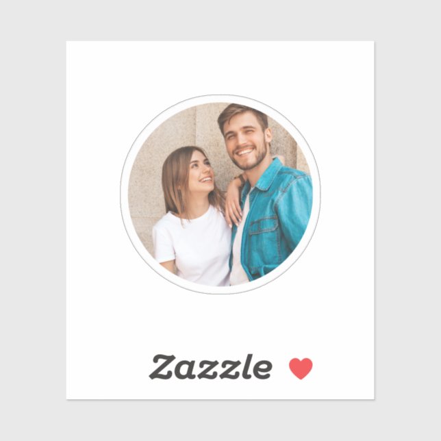 Sticker Photo de famille Journal Bouteille d'eau Ordinateu (Feuille)