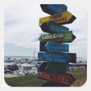 Sticker photo de l'île Kelley's, Ohio