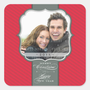 STICKER PHOTO DE NOËL :: lapin 7