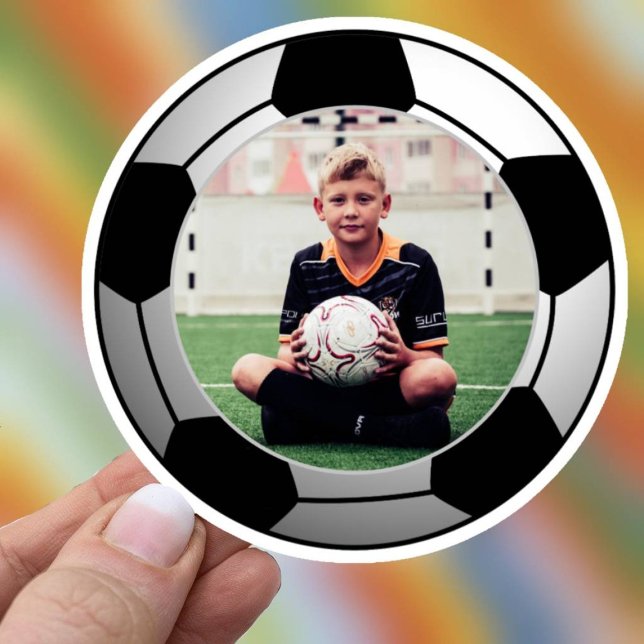 Sticker Photo de sport de ballon de football (Soccer or Football Sticker)