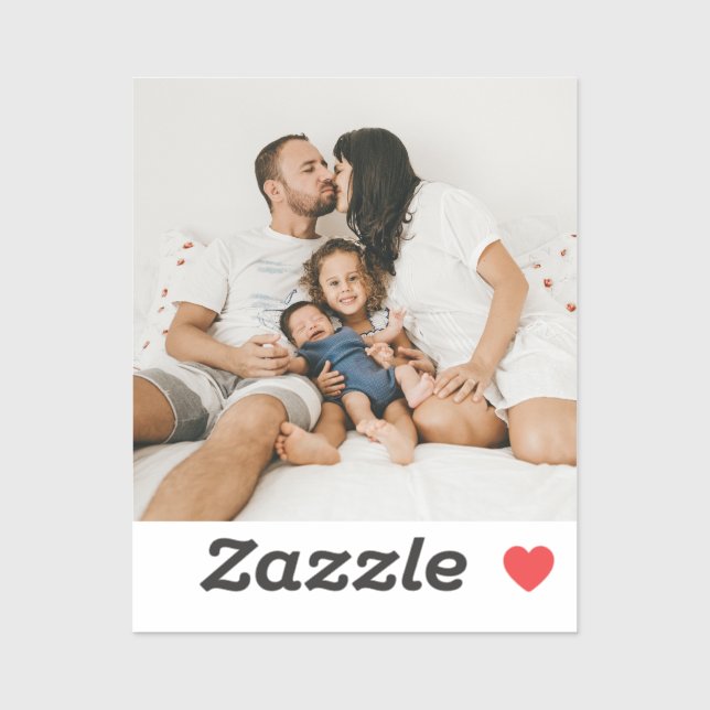 Sticker Photo personnalisée (Feuille)