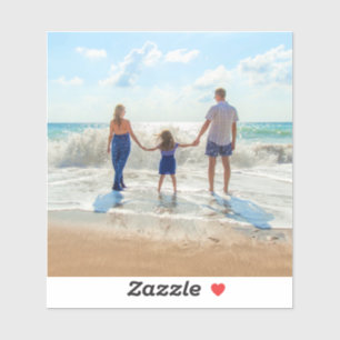 Sticker Photo personnalisée - Votre propre design - Ma fa