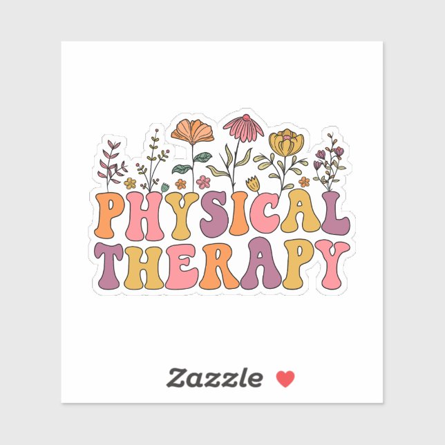Sticker Physical Therapy (Feuille)
