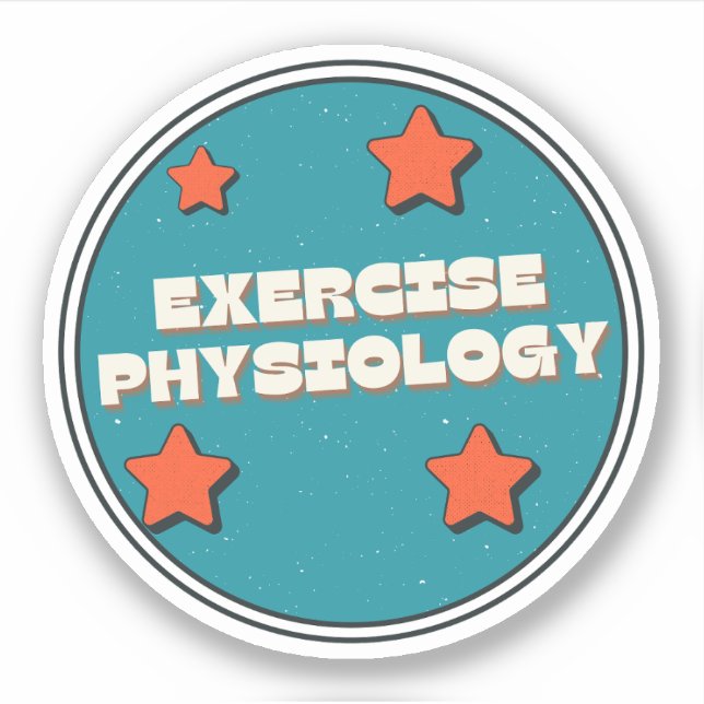 Sticker Physiologie de l'exercice (Devant)