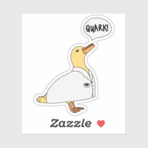 Sticker Physique Canard