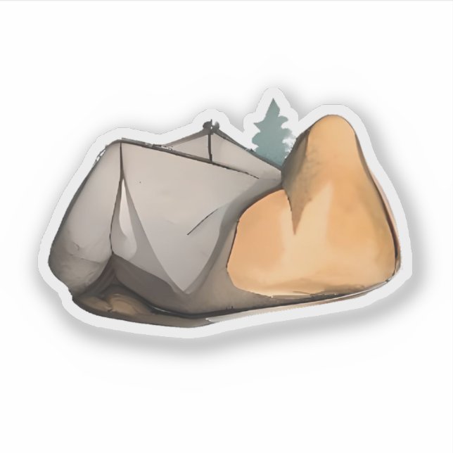 Sticker Pic d'or (Devant)