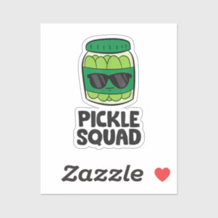 Sticker Pickle Lover Team Pickles Funny Pickle Squad