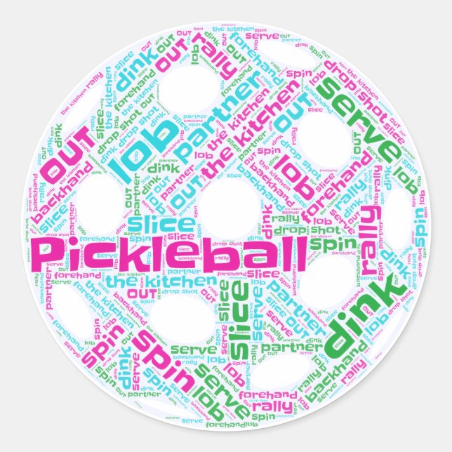 Sticker Pickleball (Devant)