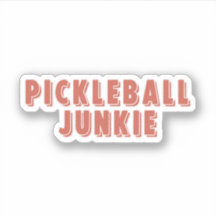 Pickleball Junkie Retro Typographie