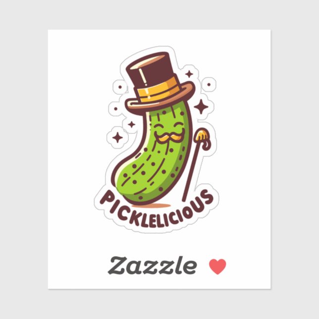Sticker Picklelicious (Feuille)