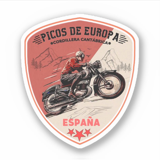 Sticker Picos de Europa Espagne Cantabrique (Devant)