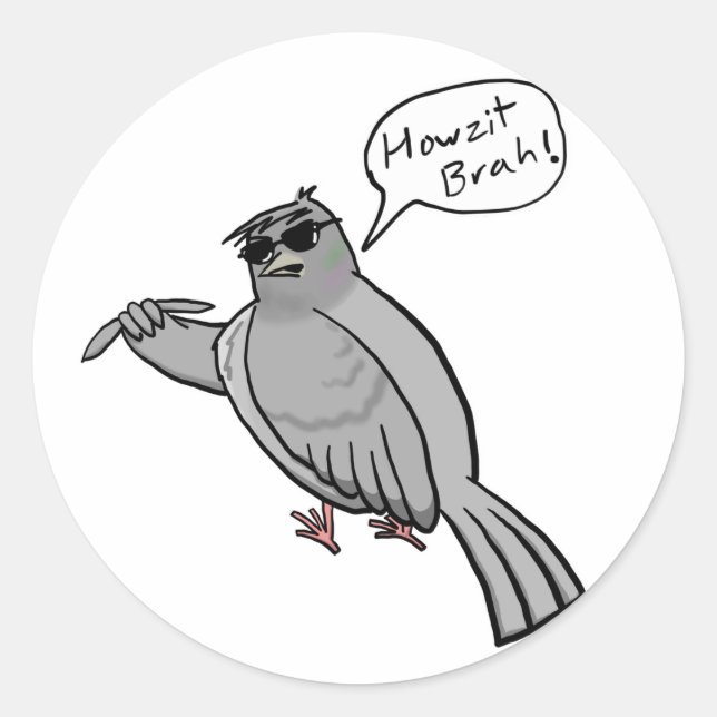 Sticker Pidgin Pigeon (Devant)