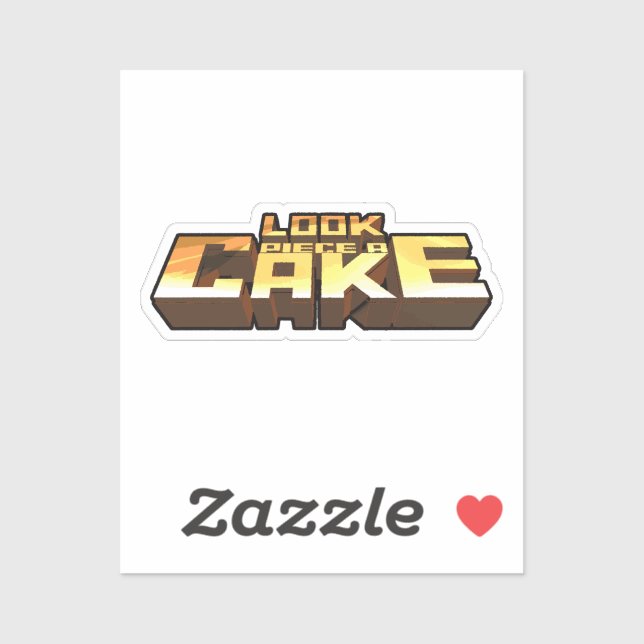 Sticker piece a cake (Feuille)