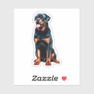 Sticker Pièce de Rottweiler