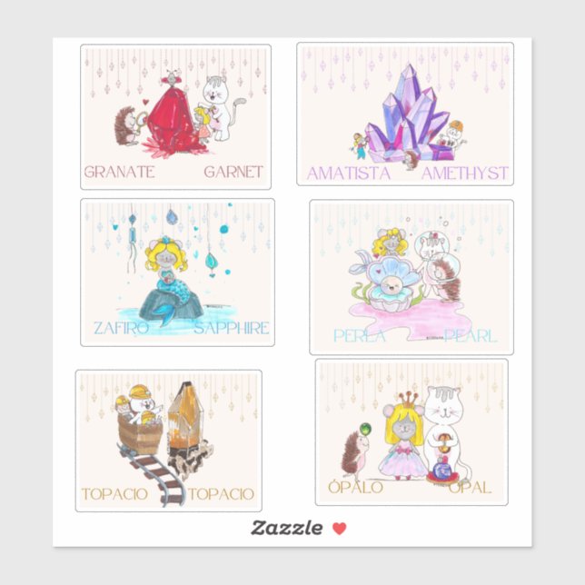 Sticker Piedras natales (Feuille)