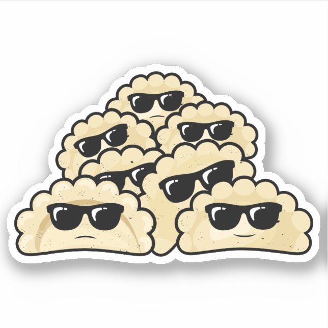 Sticker Pierogi Squad, Pierogi Lover, Pierogies Polonais (Devant)