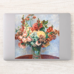 Sticker Pierre-Auguste Renoir - Fleurs dans un Vase