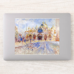 Sticker Pierre-Auguste Renoir - Venise, Piazza San Marco