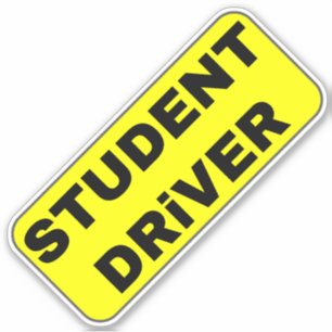 Sticker Pilote étudiant