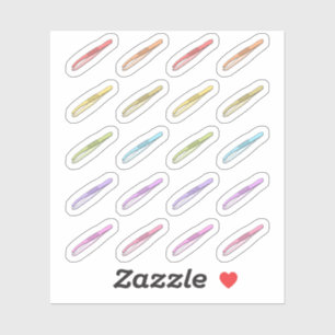 Sticker Pince à épiler Sourcils Salon de beauté Rappel Pla
