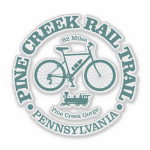 Sticker Pine Creek Rail Trail (cyclisme)