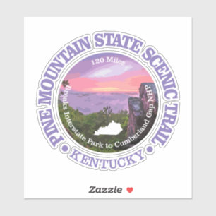 Sticker Pine Mountain State Pittoresque Trail (rd)