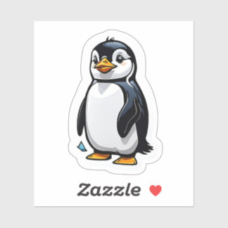 Sticker Pingouin mignon