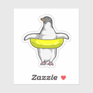 Sticker Pingouin with Swim