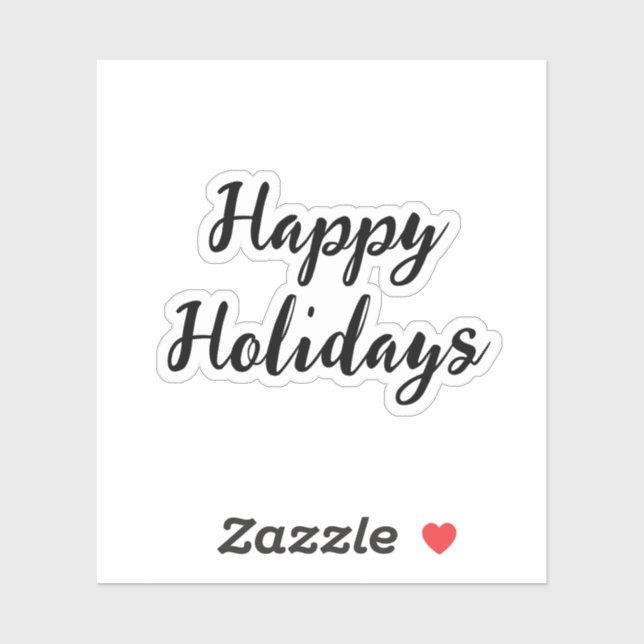 Sticker Pink pastel joyaux vacances Noël stylet simple (Feuille)