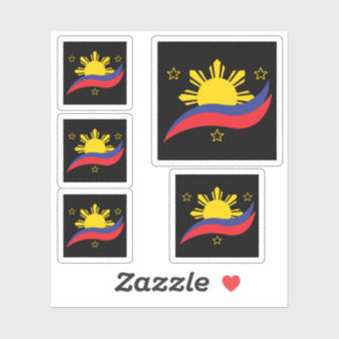 Sticker Pinoy Flag