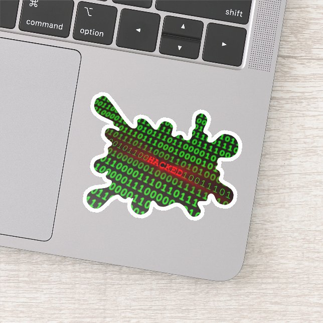 Sticker piraté (Détail)