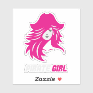 Sticker Pirate Girl Baddie Aesthetic