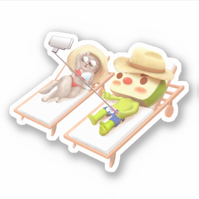 Sticker Piscine (Devant)