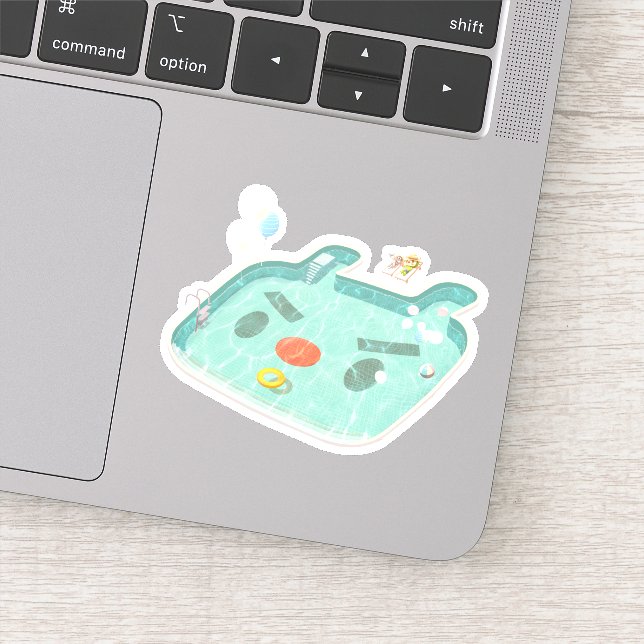 Sticker Piscine (Détail)