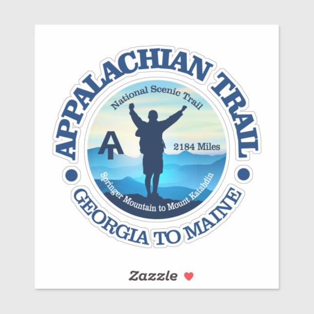 Sticker Piste Appalachian 2 (Feuille)