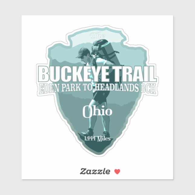 Sticker Piste Buckeye (flèche T) (Feuille)