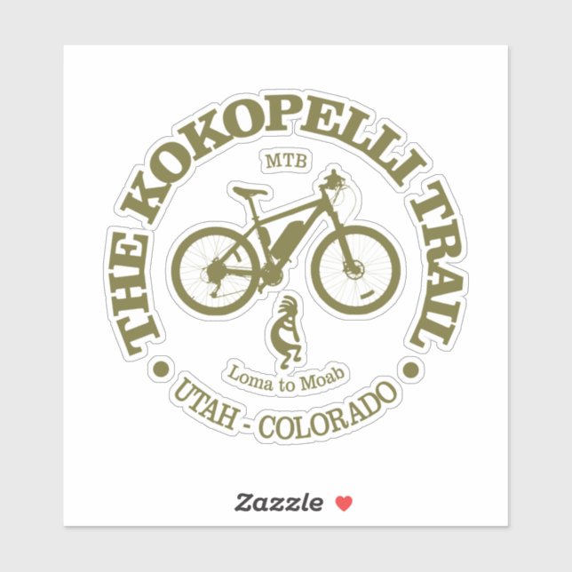 Sticker Piste Kokopelli (MTB) (Feuille)