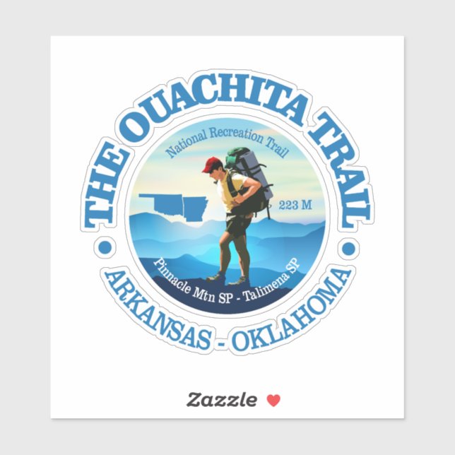 Sticker Piste Ouachita (C) (Feuille)