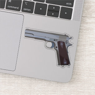 Sticker Pistol semi-automatique américain