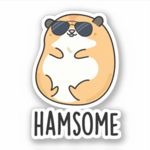 Sticker Pistolet à hamster amusant pour jambon