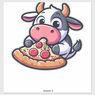Sticker Pizza Margherita Repas Aliments _2