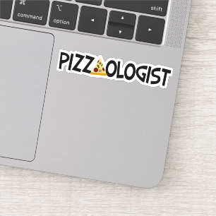 Sticker Pizzaologiste - Pizza Drôle