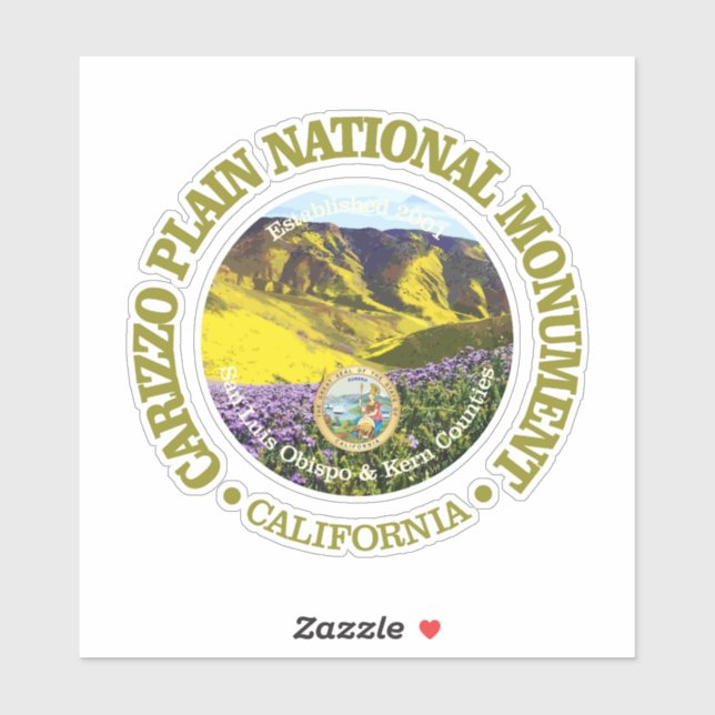 Sticker Plain Carrizo (NM) (Feuille)