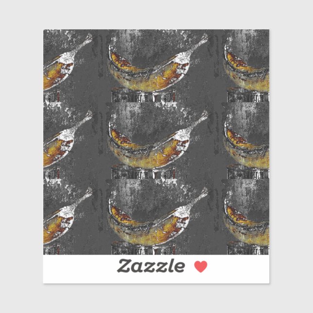Sticker plaine plane (Feuille)