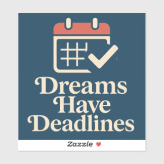 Sticker Plan Bold, Dream Loud