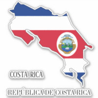 Plan du drapeau du Costa Rica