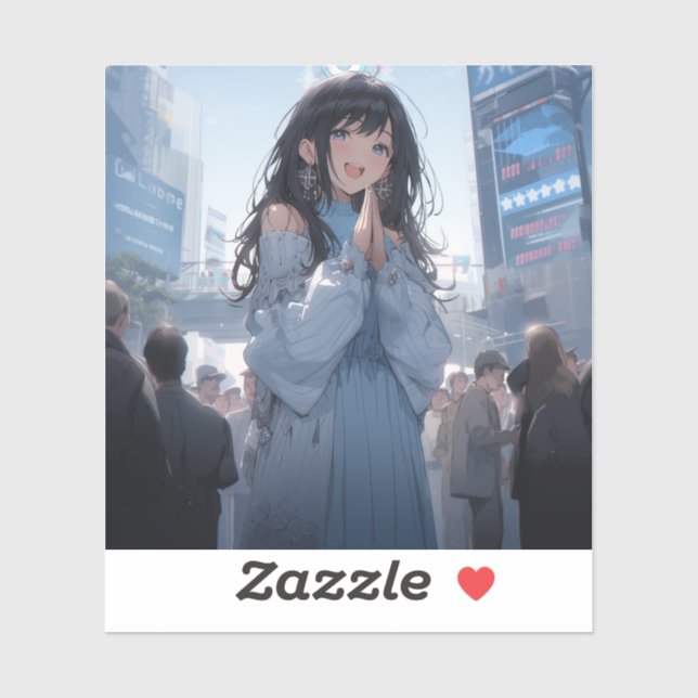 Sticker Plan the date | 東京娘 GenerartiveAI シール (Feuille)