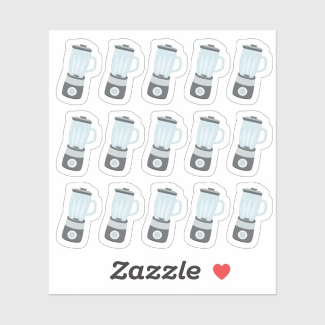 Sticker Planificateur de boissons et d'aliments sains à ba (Feuille)