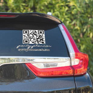 Sticker Planificateur de parti Toute entreprise QR Code vo